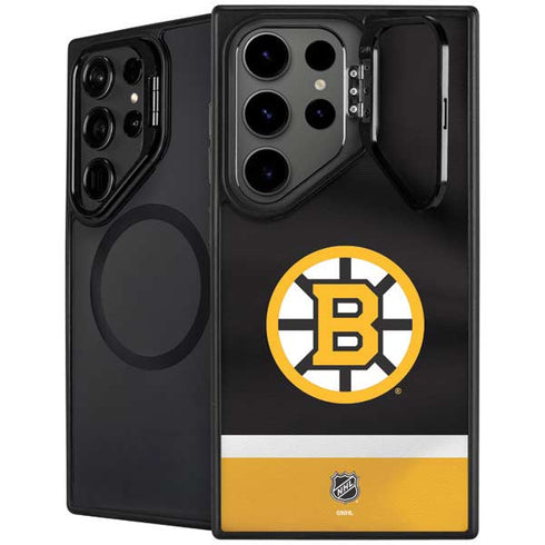 NHL Boston Bruins Jersey Galaxy S25 Ultra Kickstand Case